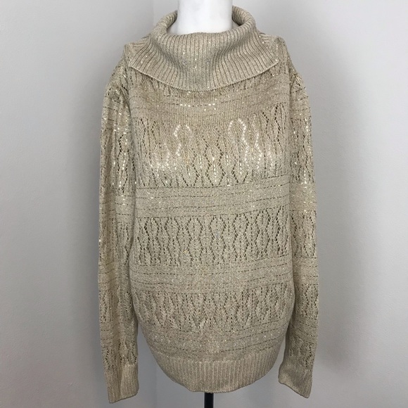 St. John evening by Marie Gray gold sweater M - Picture 1 of 8